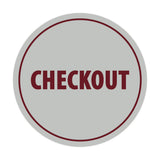 Signs ByLITA Circle Checkout Sign