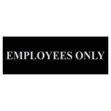 Basic Employees Only Door / Wall Sign