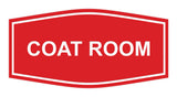 Signs ByLITA Fancy Coat Room Sign