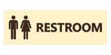 Signs ByLITA Basic Unisex Restroom Sign