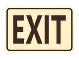 Signs ByLITA Classic Framed Exit Sign