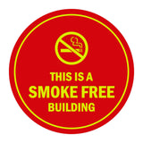 Signs ByLITA Circle This is a smoke free building Sign