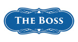 Signs ByLITA Designer The Boss Sign