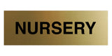 Signs ByLITA Basic Nursery Sign