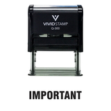 IMPORTANT Self Inking Rubber Stamp