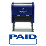 Basic Paid Self Inking Rubber Stamp