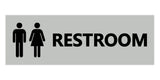 Signs ByLITA Basic Unisex Restroom Sign