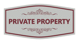 Signs ByLITA Fancy Private Property Sign