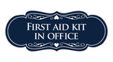Signs ByLITA Designer First Aid Kit In Office Sign