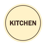 Signs ByLITA Circle Kitchen Sign