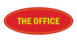 Signs ByLITA Oval The Office Sign