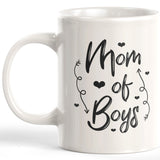 Mom Of Boys 11oz Coffee Mug - Funny Novelty Souvenir