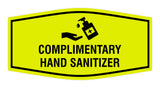 Fancy Complimentary Hand Sanitizer Sign