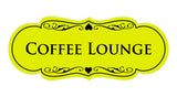 Signs ByLITA Designer Coffee Lounge Sign