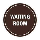 Signs ByLITA Circle Waiting Room Sign