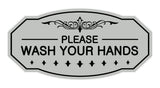 Victorian Please Wash Your Hands Sign