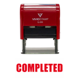 Basic COMPLETED Self Inking Rubber Stamp