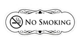 Signs ByLITA Designer No Smoking Sign