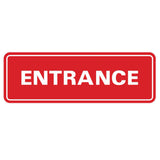 Standard ENTRANCE Door / Wall Sign