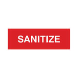 Signs ByLITA Basic Sanitize Sign