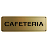 Standard Cafeteria Door / Wall Sign