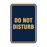 Portrait Round Do Not Disturb Sign