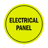 Signs ByLITA Circle Electrical Panel Sign