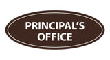 Signs ByLITA Oval Principal's Office Sign