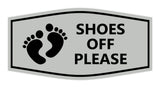 Signs ByLITA Fancy Shoes Off Please Remove Sign