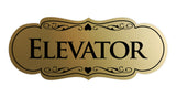 Signs ByLITA Designer Elevator Sign