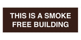 Signs ByLITA Basic This is A Smoke Free Building Sign