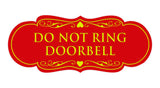 Signs ByLITA Designer Do Not Ring Doorbell Sign