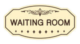 Victorian Waiting Room Sign
