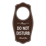 Please DO NOT DISTURB Door Hanger