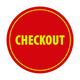 Signs ByLITA Circle Checkout Sign