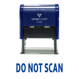 DO NOT SCAN Self Inking Rubber Stamp