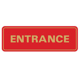 Standard ENTRANCE Door / Wall Sign