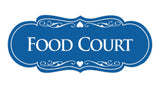 Signs ByLITA Designer Food Court Sign