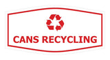 Fancy Cans Recycling Wall or Door Sign