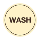 Signs ByLITA Circle Wash Sign