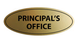 Signs ByLITA Oval Principal's Office Sign
