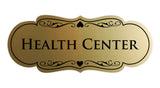 Signs ByLITA Designer Health Center Sign