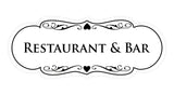 Signs ByLITA Designer Restaurant & Bar Sign