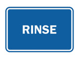 Signs ByLITA Classic Framed Rinse Sign