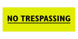 Signs ByLITA Basic No Trespassing Sign