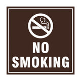 Square No Smoking Sign