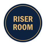 Signs ByLITA Circle Riser Room Sign
