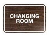 Signs ByLITA Classic Changing Room Sign