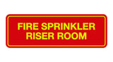 Signs ByLITA Standard Fire Sprinkler Riser Room Sign