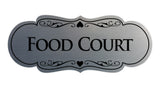 Signs ByLITA Designer Food Court Sign
